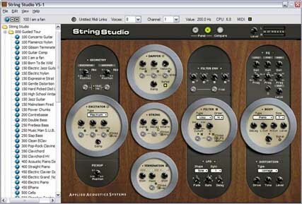 Applied Acoustics String Studio VS-1